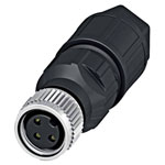 Lütze 490125 Sensor/Actuator Connector M8 3 Pins Straight IDC Connection