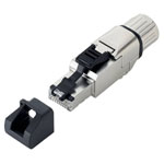Lütze 490176 RJ45 Plug 8-Pin Full Metal Cat.6A Quick Connect AWG 24-22