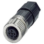 Lütze 490192 Sensor/Actuator Connector M12 Straight 4 Pins A-coded