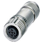 Lütze 490201 Sensor/Actuator Connector M12 5-Pin Push-In Technology