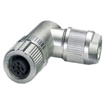 Lütze 490203 Sensor/Actuator Connector M12 Angled 5-Pin Shielded Socket