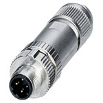 Lütze 490212 Sensor/Actuator Connector M12 Straight D-Coded 4 Pins