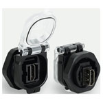 Lütze 493090 Sensor/Actuator Recess-Mount Socket 19 Pins HDMI 2.0