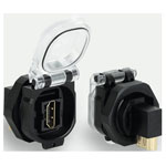 Lütze 493091 Socket Sensor/Actuator 19 Pins HDMI 2.0 PG21 Shielded