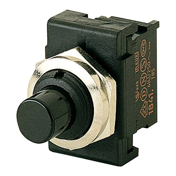 Marquardt 1841.1201 Pushbutton Switch 250V AC 6A Off/On IP40 Latch