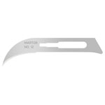 Martor 12.50 Scalpel Blade Steel 38mm Sharp Edges 10Pieces