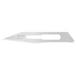 Martor 25.50 Scalpel Blade 10 Piece High-Quality Sharp Steel 49.4mm Long