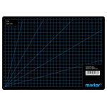 Martor 3004.06 Cutting Pad 320x230mm Black Cut without Damage cm/inch Grid