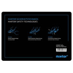 Martor 3005.06 Cutting Pad 210x148mm Black Durable 3-Layer Design