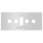 Martor 4560 Industrial Blade 10 Pcs Durable Steel Sharpness