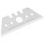 Martor 8152.19 Secunorm Multisafe Heavy Metal Safety Knife Unpainted Handle