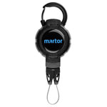 Martor 9960.06 Tool Retractor: Kevlar Cord 90cm Belt Karabiner