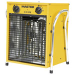 Master B-9IT Industrial Heater 4500W/9000W Yellow/Black Electric Mobile