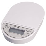 Maul 1622002 MAUL oval Letter Scales 2kg 1g Battery-Powered White