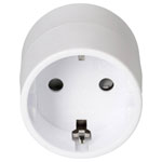 Max Hauri 138911 Travel Adapter Universal 1 piece Compact Design