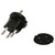 Max Hauri 167767 Adapter Piece Fixed 3-Pin Type 12 Black with Seal