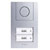 m-e 41186 Vistus AD ALU 4020 S Door Intercom Silver 2-Family House Kit