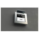 m-e modern-electronics 41264 VDV-2010S Video Door Intercom RFID Silver