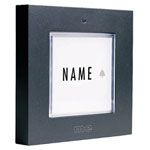 m-e modern-electronics 41271 Wireless Doorbell Battery Anthracite