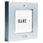 m-e 41272 Wireless Doorbell Silver Battery-Operated for 1 Family House