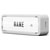 m-e 41290 Wireless Doorbell Button White Battery Operated Incl. Nameplate
