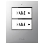 m-e 41304 BELL-500 Wireless Doorbell Transmitter Backlit Nameplate