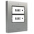 m-e 41304 BELL-500 Wireless Doorbell Transmitter Backlit Nameplate