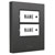 m-e 41305 BELL-500 Wireless Doorbell Transmitter Backlit Nameplate