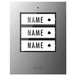 m-e 41306 BELL-500 Wireless Doorbell Button for 3-Family House