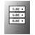 m-e 41306 BELL-500 Wireless Doorbell Button for 3-Family House