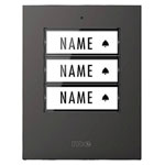 m-e 41307 BELL-500 Wireless Doorbell Button with Backlit Nameplate