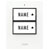 m-e 41357 Bell-500 Wireless Doorbell Button Backlit 2-Family House