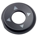 MEC 10ZB16LMH13609 Ultranavimec Cover Round Black 1 Piece