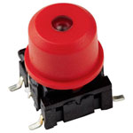 MEC 1ES081 1ES Series Cover Round Red 1 Piece