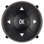 MEC 1Z0913611806 Navimec Cover Round Black 1 Piece for Switches