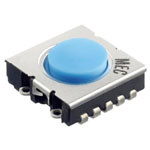 MEC 6CJ2NOPR Dualmec 6C Switch 24V 50mA IP67 Momentary 8x8x3.5mm