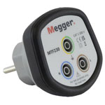 Megger 1013-838 MTF230 Socket Adapter; Fast Secure Colour-Coded Jacks