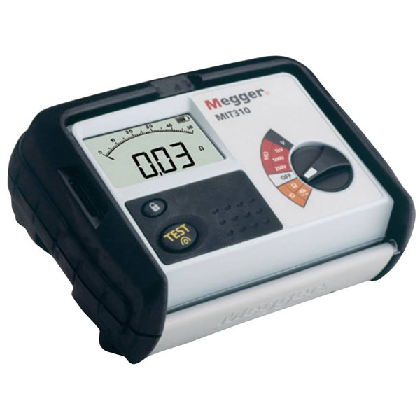 Megger MIT310 Insulation Tester 250/500/1000V 999MO 1piece
