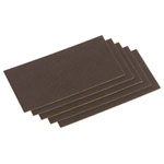 Metafranc WU0645426 Felt Slider 200x100mm Self-Adhesive Brown 1 Set