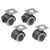 Metafranc WU0804300 Twin Wheel Caster 40mm 20kg Capacity 4pieces