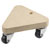 Metafranc WU0822140 Dolly 100kg Load Plywood 3 Swivel Casters