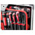 Metafranc WU8971470 Toolbox 131-Piece Ideal for DIYers Size 320x140x460mm