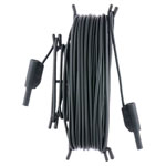 Metrel 20991115 Safety Test Lead 20m Black 4mm Jack for Earthing Use