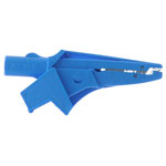 Metrel 20991647 A 1310 Alligator Clip Blue Ensures Good Electrical Contact