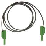 Metrel 20991765 Safety Test Lead 1.50m Black/Green 4mm Jack