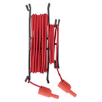 Metrel 20992983 Safety Test Lead 5m 4mm Jack Both Ends Red