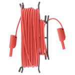 Metrel 20992992 Safety Test Lead 20m Red 4mm Banana Plug Both Ends