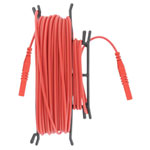 Metrel 20993451 Test Lead 5 m Red 4 mm Banana Plugs Both Ends