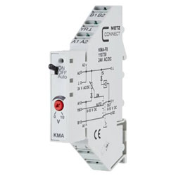 Commutateur à Seuil 24, 24 V/AC, V/DC  Max  1 Inverseur  RT  Metz Connect 110667 1 Pc S 95529922