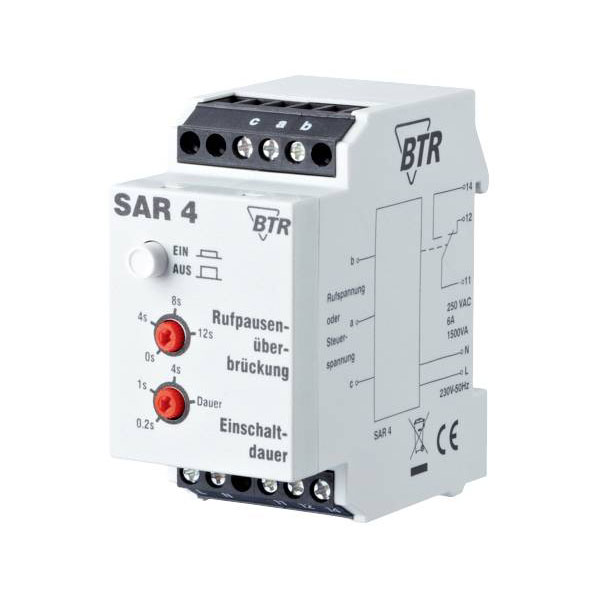 Metz Connect 130283-I Relay 230V AC 8A Controls External Signal De...